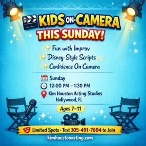 Kids On-Camera Acting Class | Young Kids
