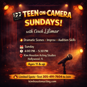 "Dramatic TV Acting" | Teens Class